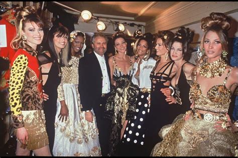 reunion modelle versace|gianni versace.